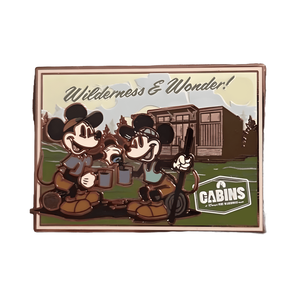 Fort Wilderness Cabins Wilderness & Wonder Disney pin