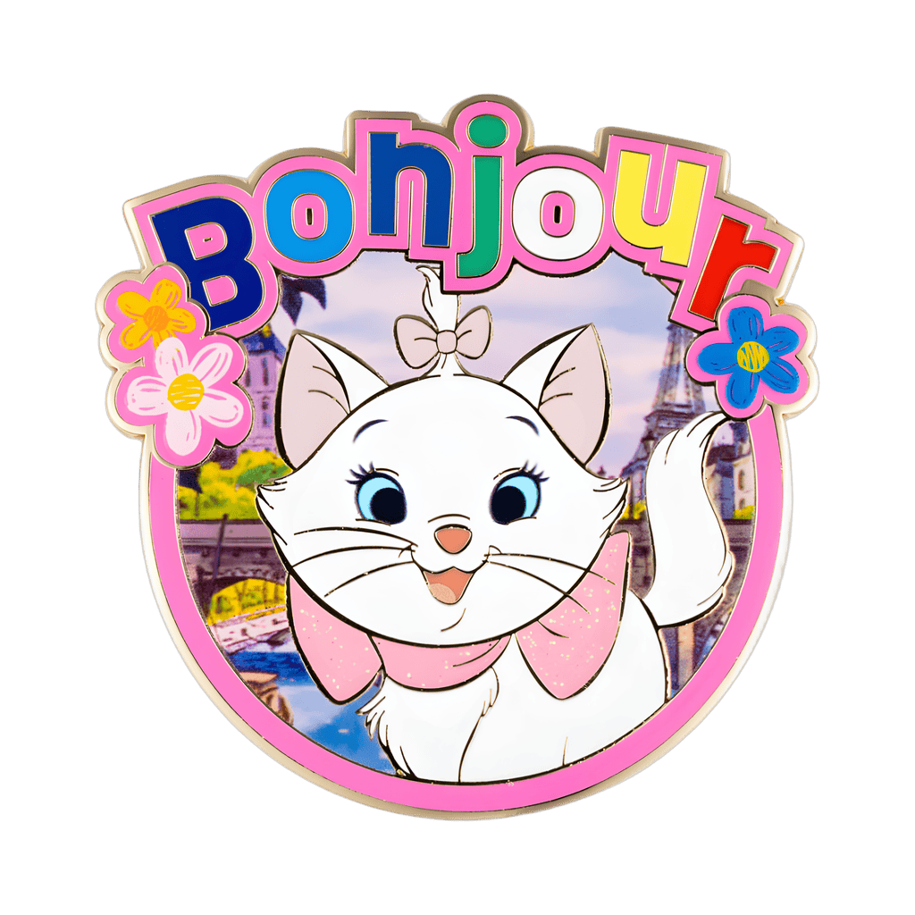Marie Bonjour Disney pin