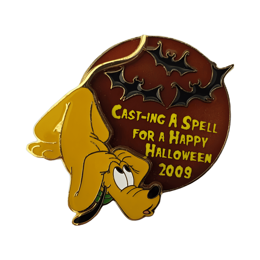 Pluto Cast Halloween 2009 Disney pin