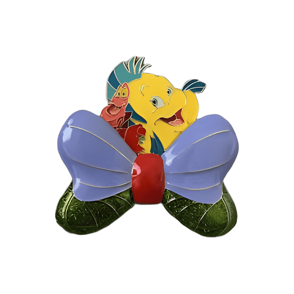 Flounder and Sebastian Disney pin