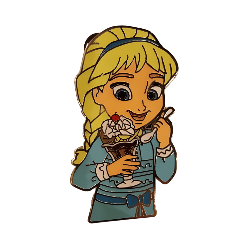 Young Elsa Disney pin