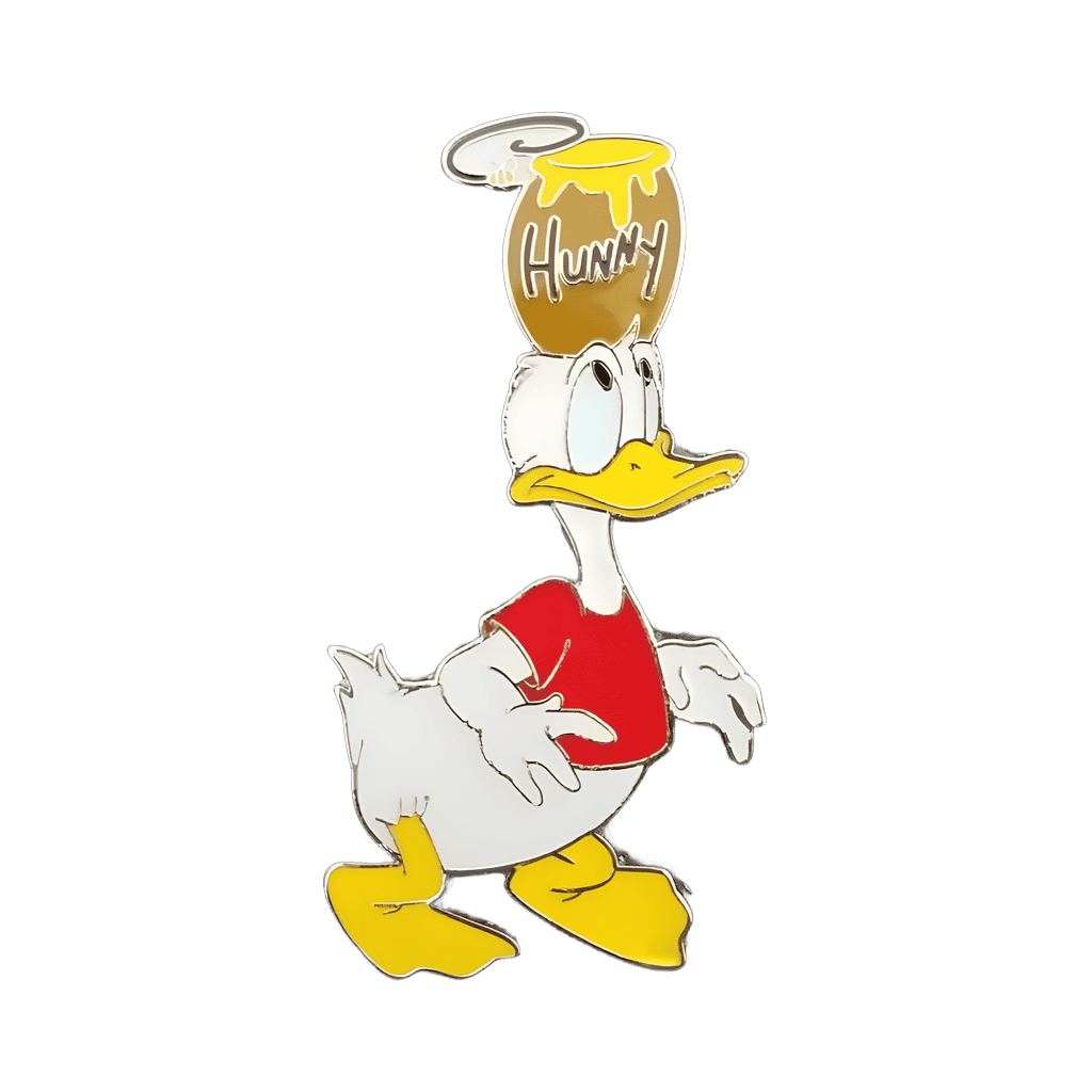 Donald Duck in Costume as Pooh Disney pin