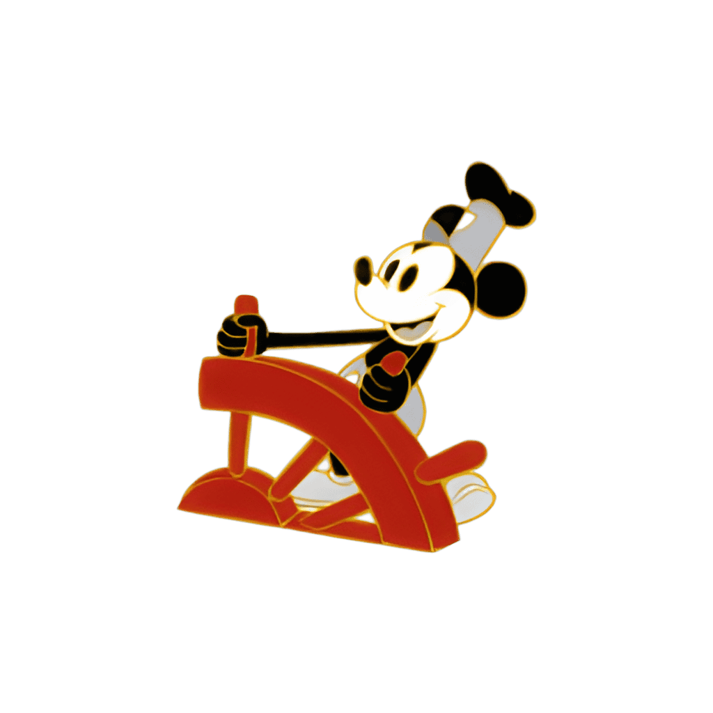 Steamboat Willie Disney pin