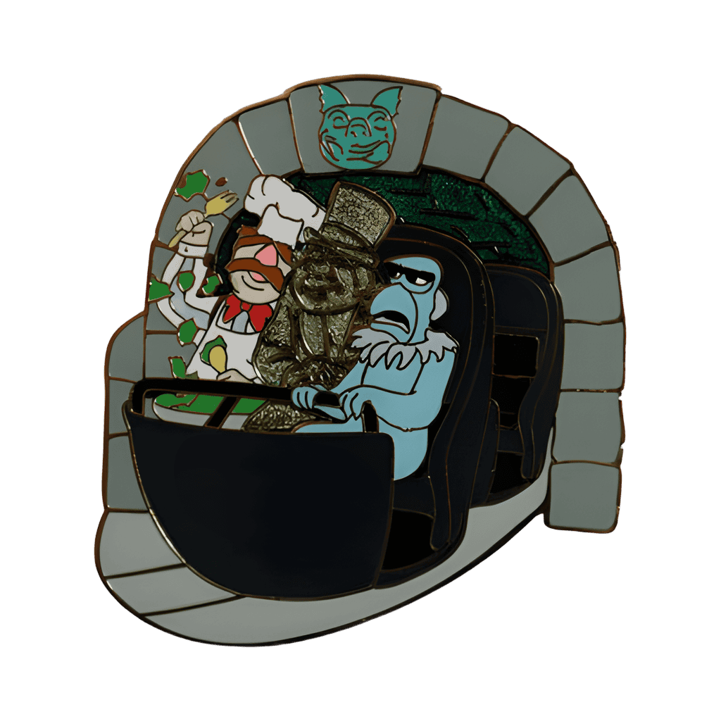 The Swedish Chef and Sam the Eagle Disney pin