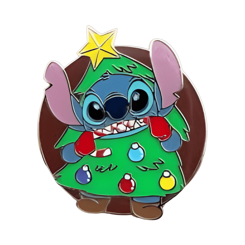 Stitch Christmas Tree Disney pin