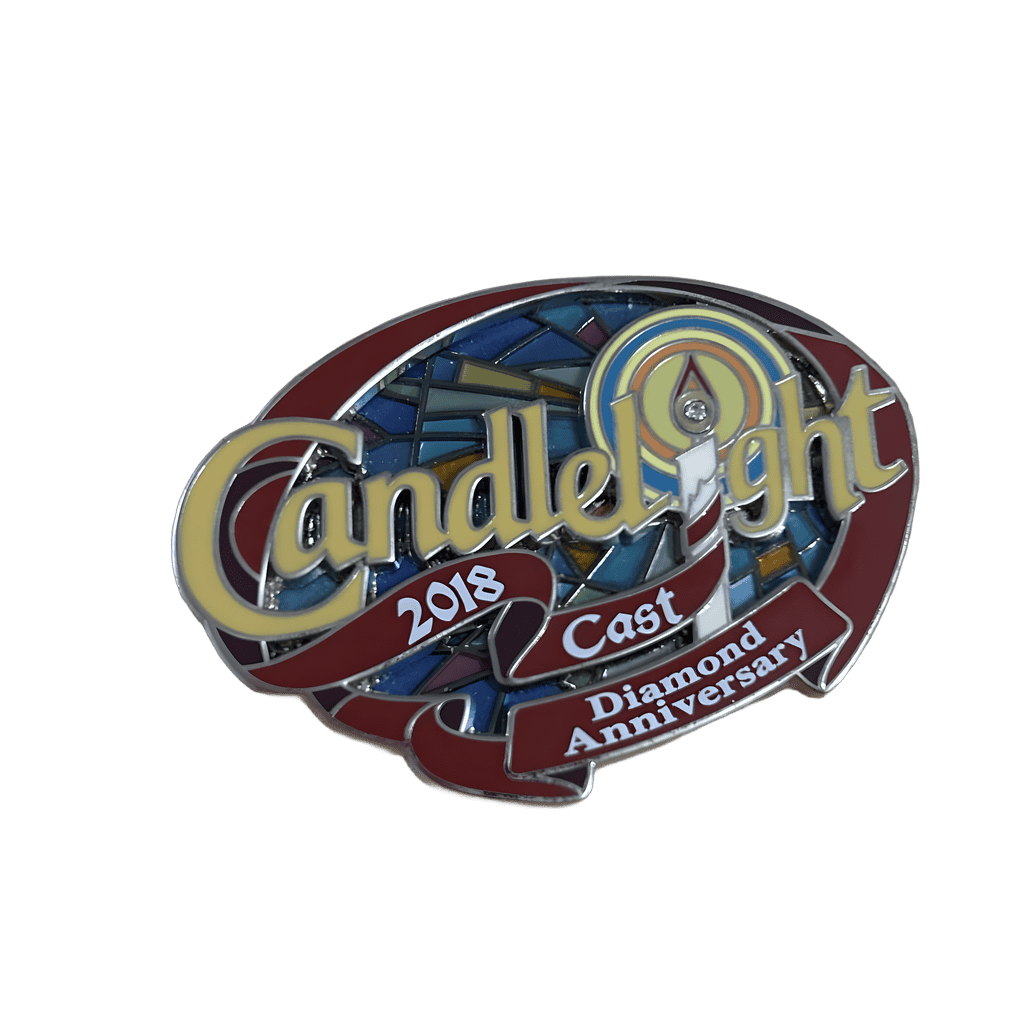 2018 Candlelight Cast - Diamond Anniversary Disney pin