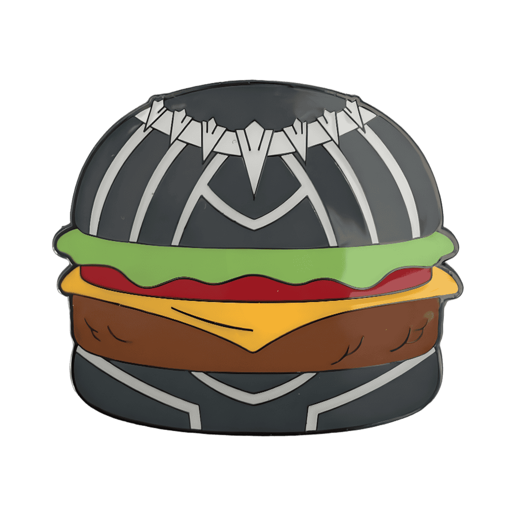 Black Panther Burger Disney pin