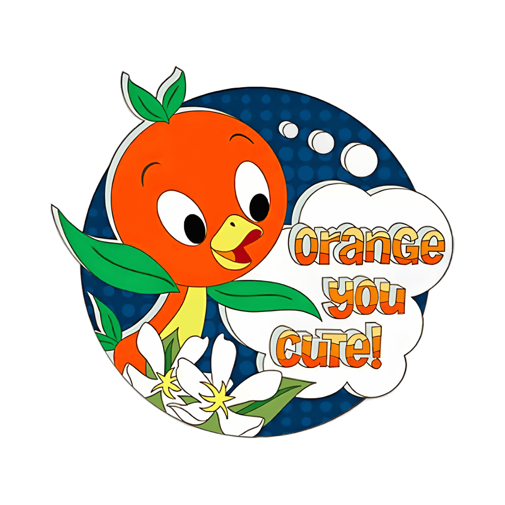 Orange You Cute! Disney pin
