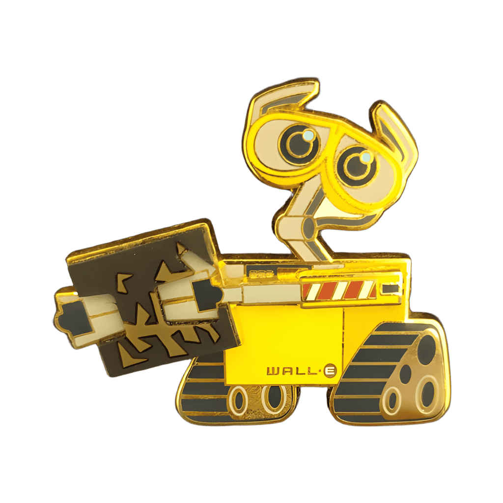 Wall-E With Trash Cube Disney pin