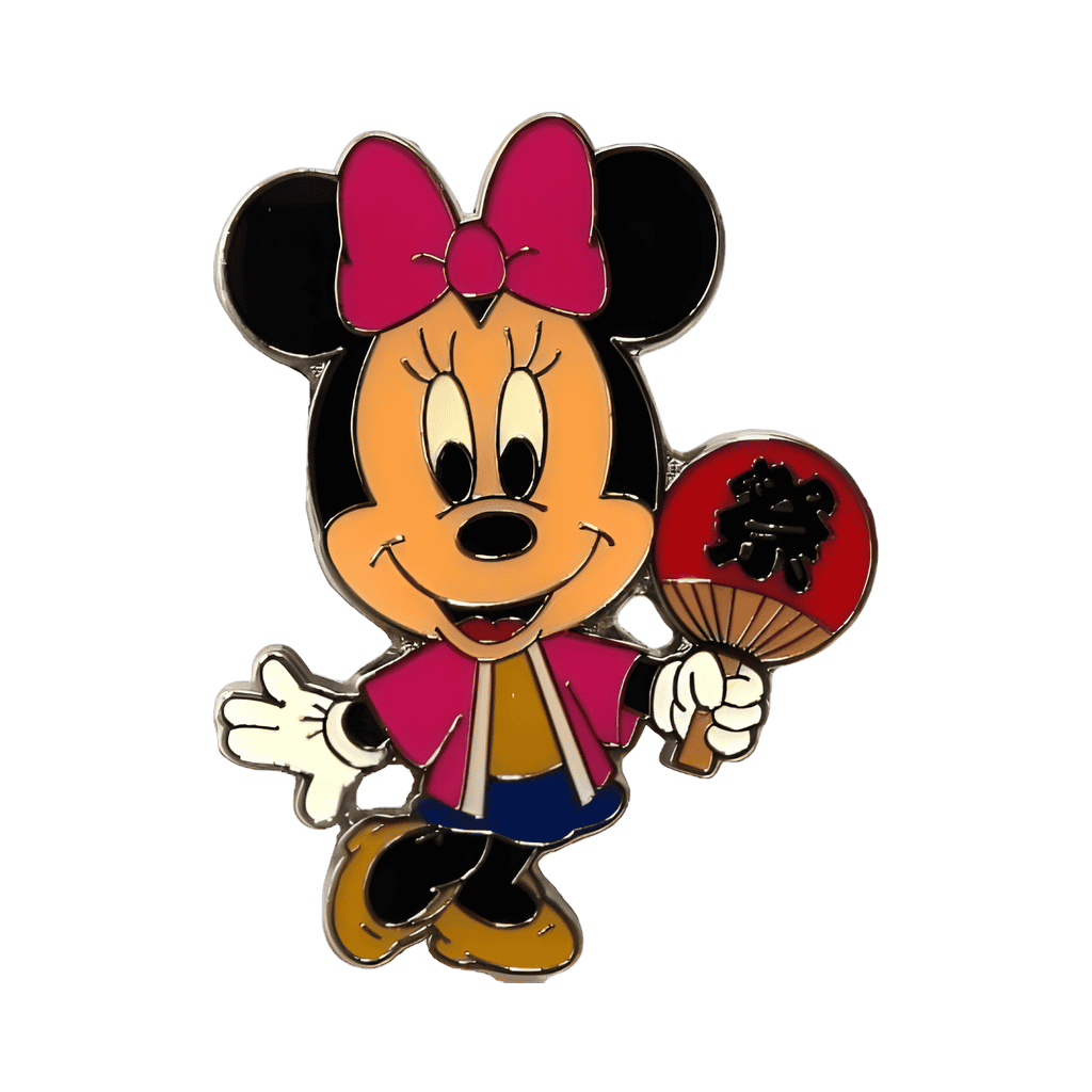 Bon Fire Dance 2009 - Minnie with Fan Disney pin