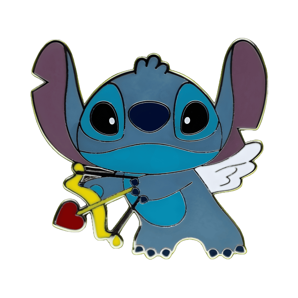 Cupid Stitch with Bow and Arrow Disney pin