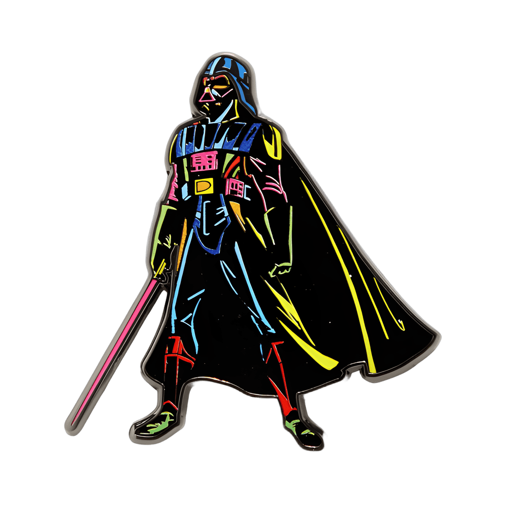 Colorful Vader Disney pin