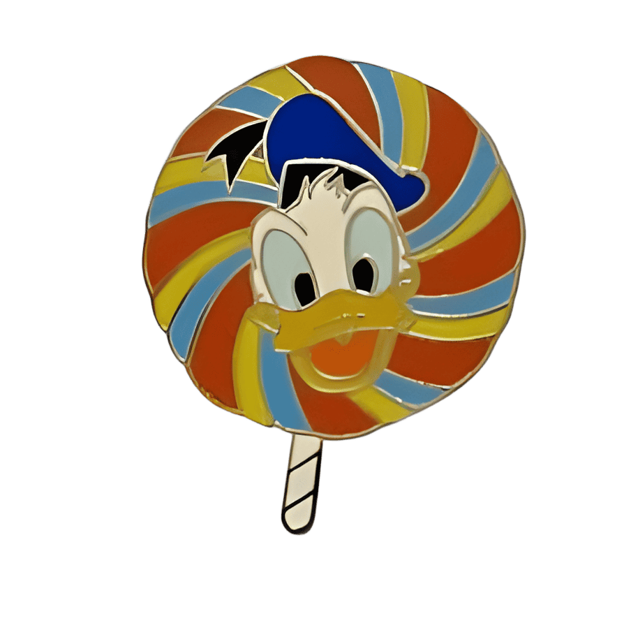 Lollipops Mystery 4 Pin Tin Collection (Donald) Disney pin