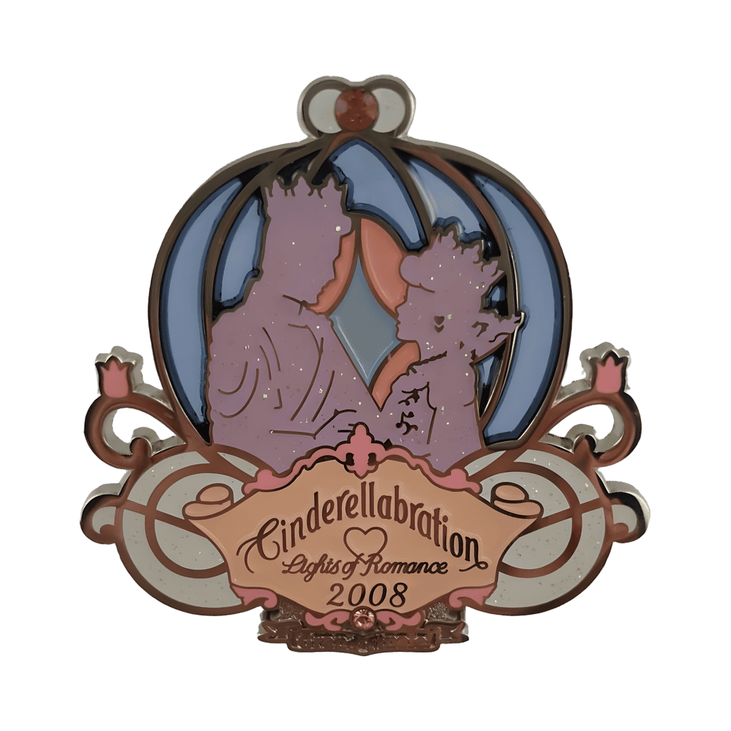 Cinderella & Prince - Cinderellabration - Lights of Romance 2008 - Grand Finale Disney pin