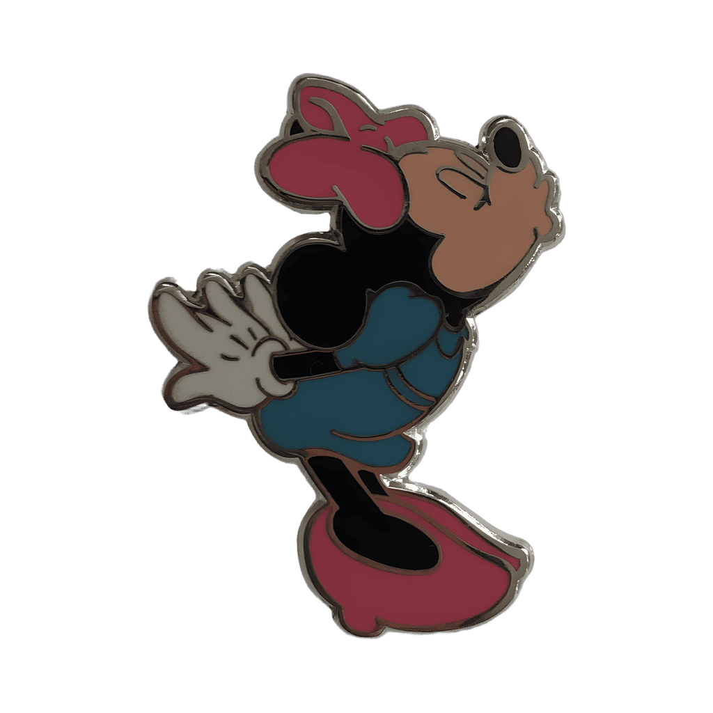 Minnie Mouse Kissing - Magnetic Kiss Disney pin