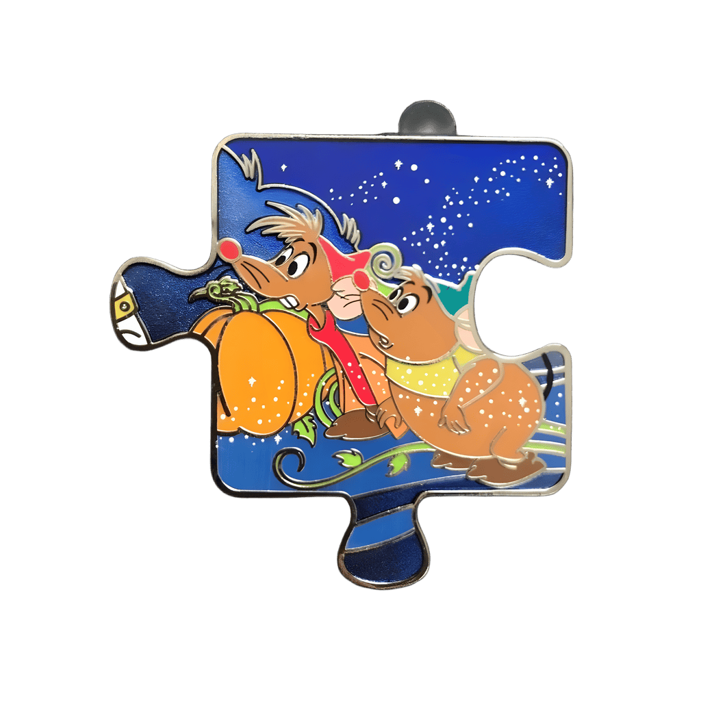 Jaq and Gus Disney pin