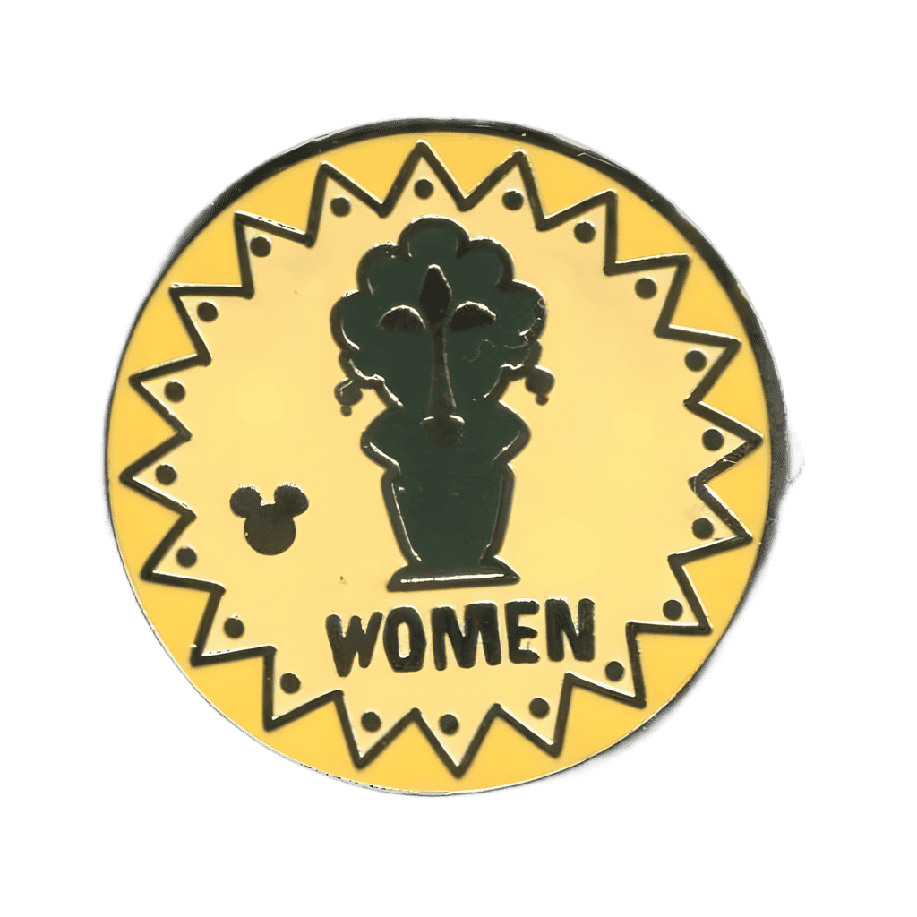 Adventureland Women's Restroom Disney pin