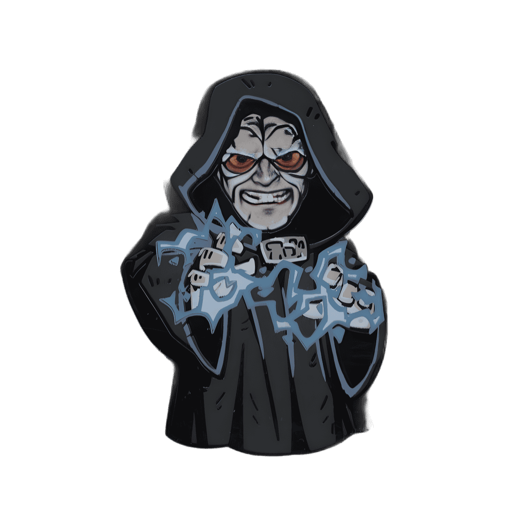 Emperor Palpatine Disney pin
