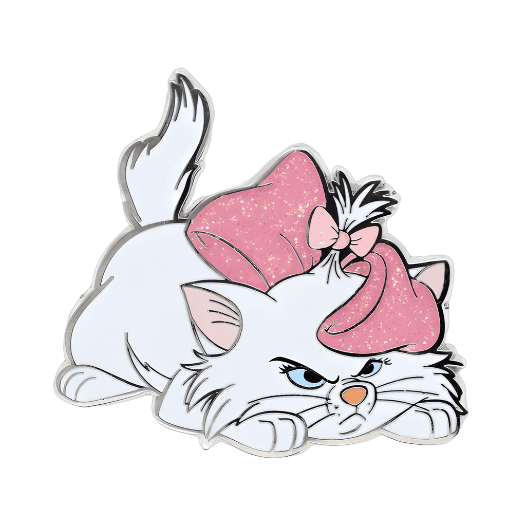 Marie Glitter Bow Disney pin