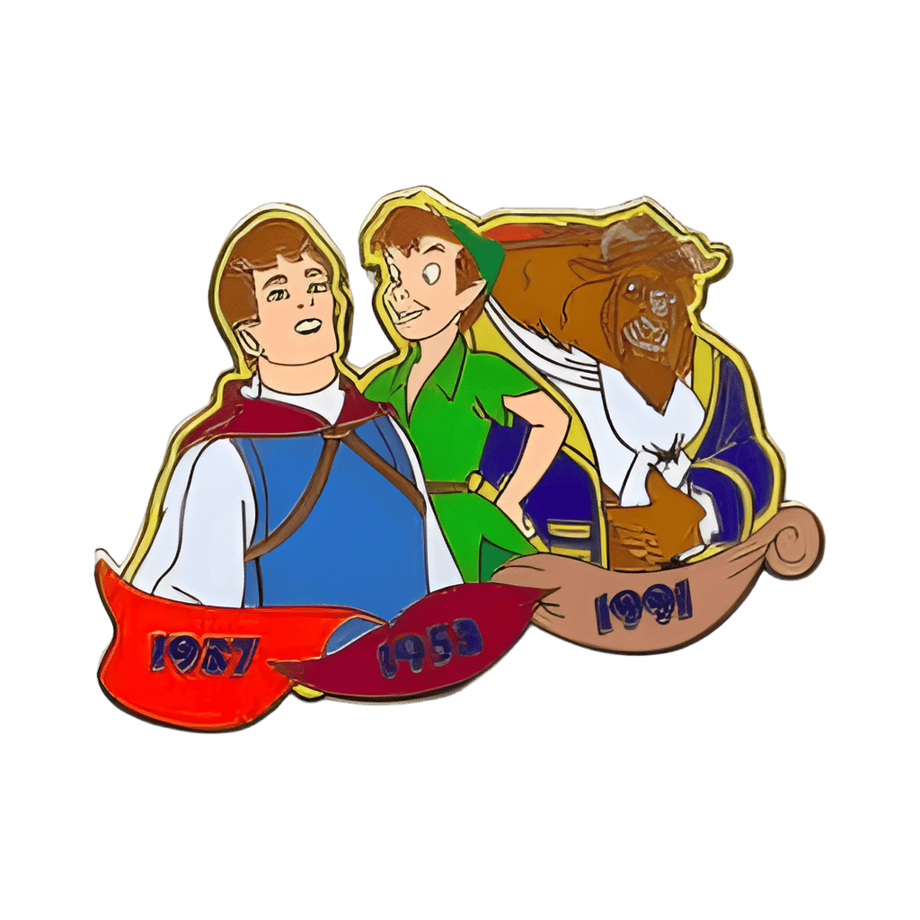 Heroes Through Time Disney pin
