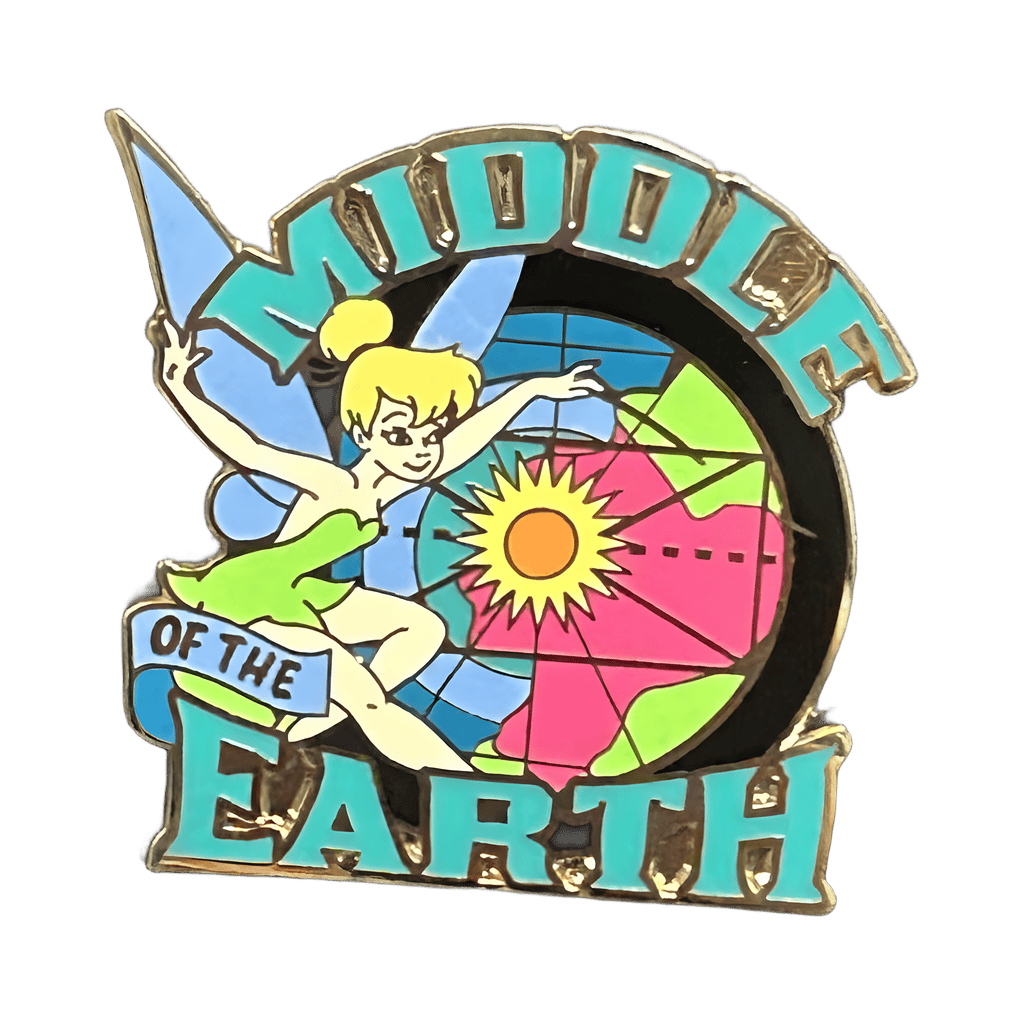 Tinkerbell - Middle of the Earth Disney pin