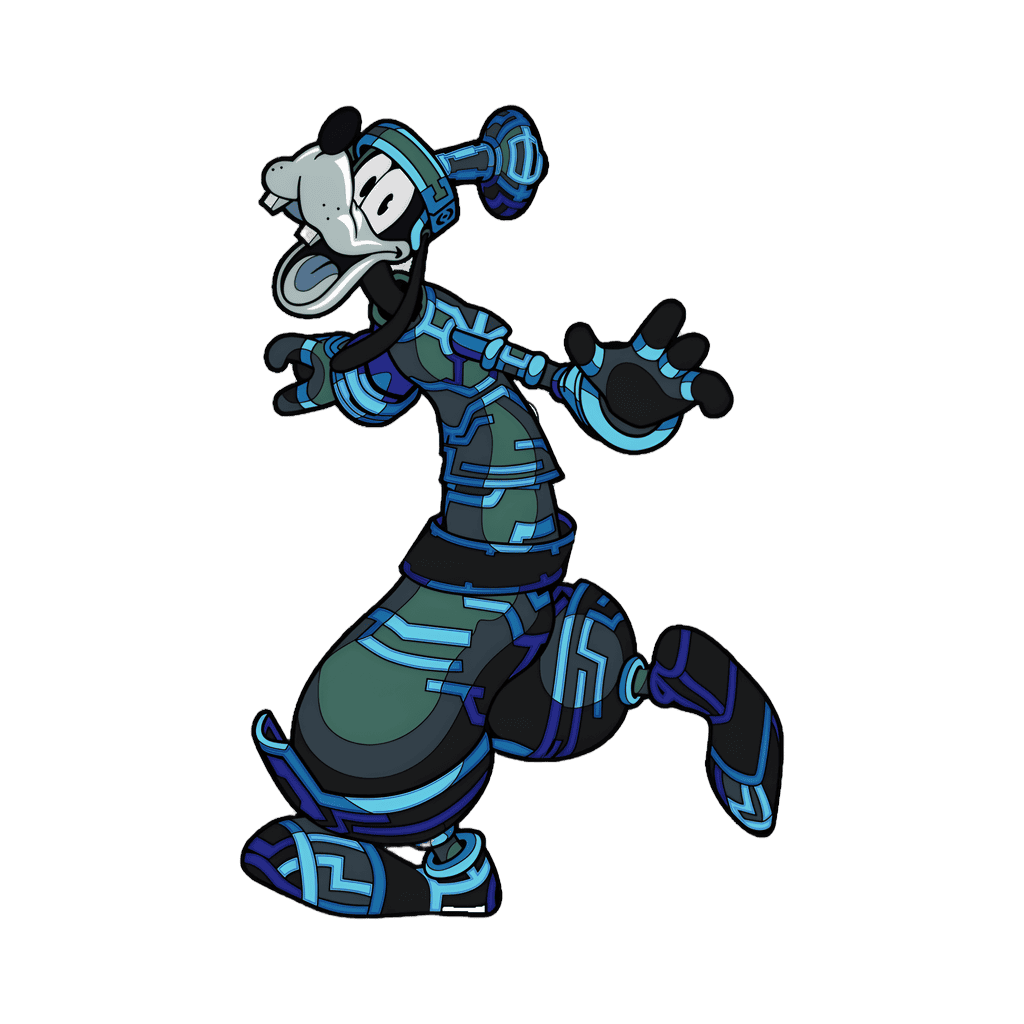 Kingdom Hearts 2 - Goofy Glow-in-the-dark #1710 Disney pin