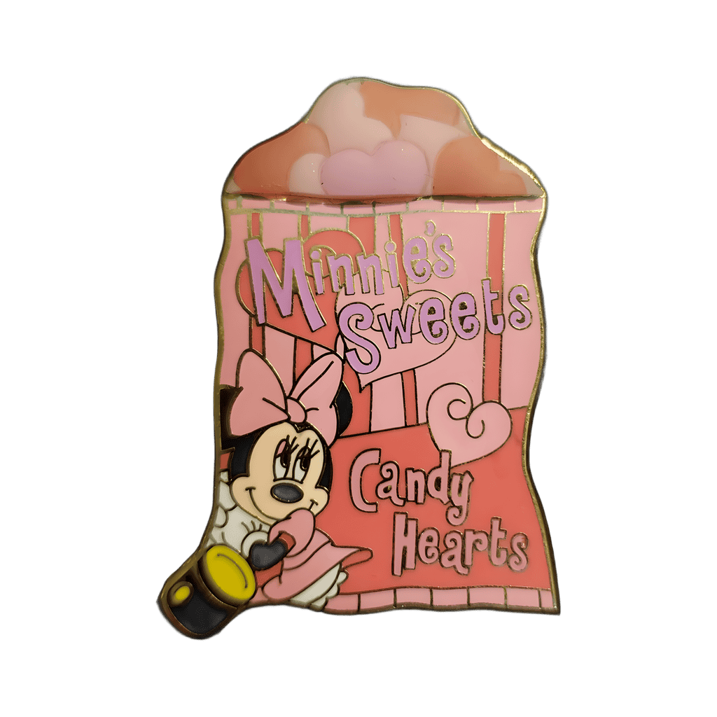 Minnie's Sweets Candy Hearts Disney pin