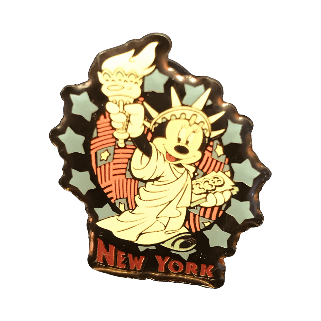 Minnie Mouse Statue Lady Liberty New York Tokyo Sea Disney pin