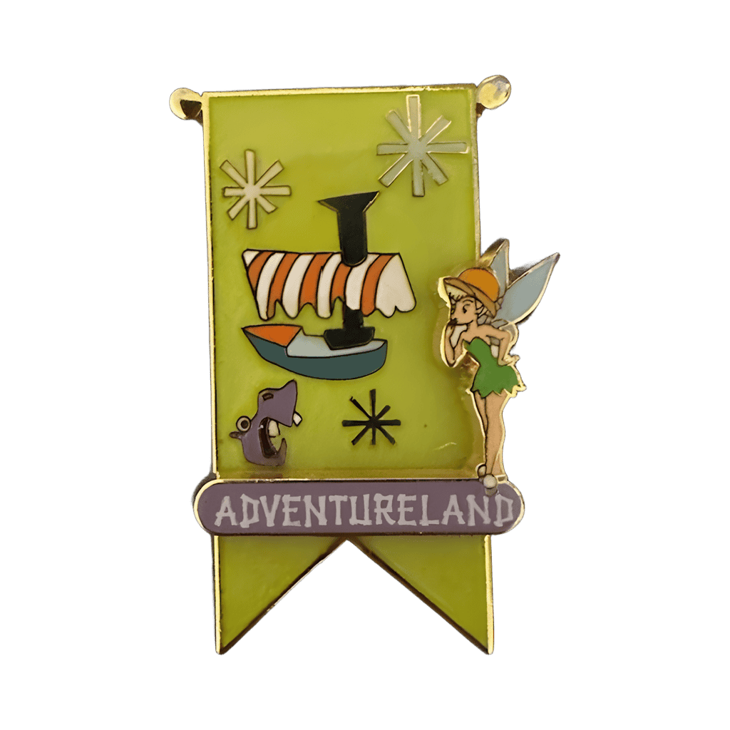 Tinker Bell in Adeventureland Disney pin