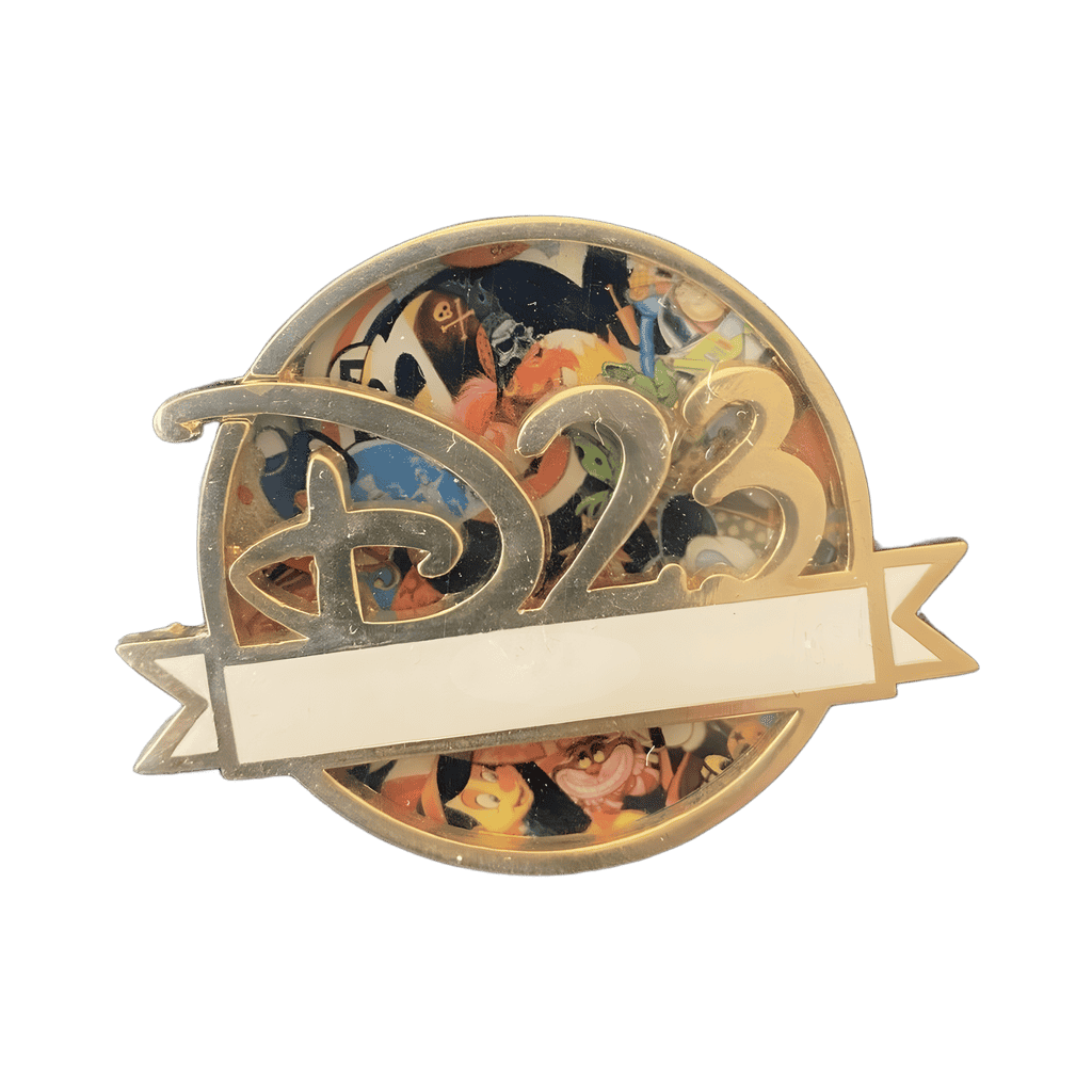 In the Company of Legends' D23 Logo Disney pin
