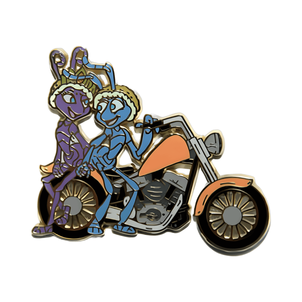 Flik and Princess Atta Disney pin