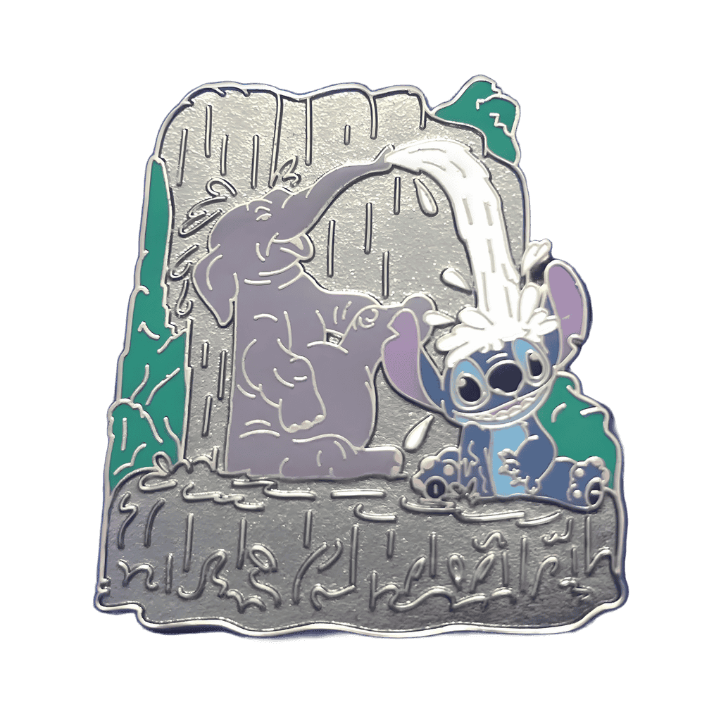 Elephant Bath Scene Disney pin