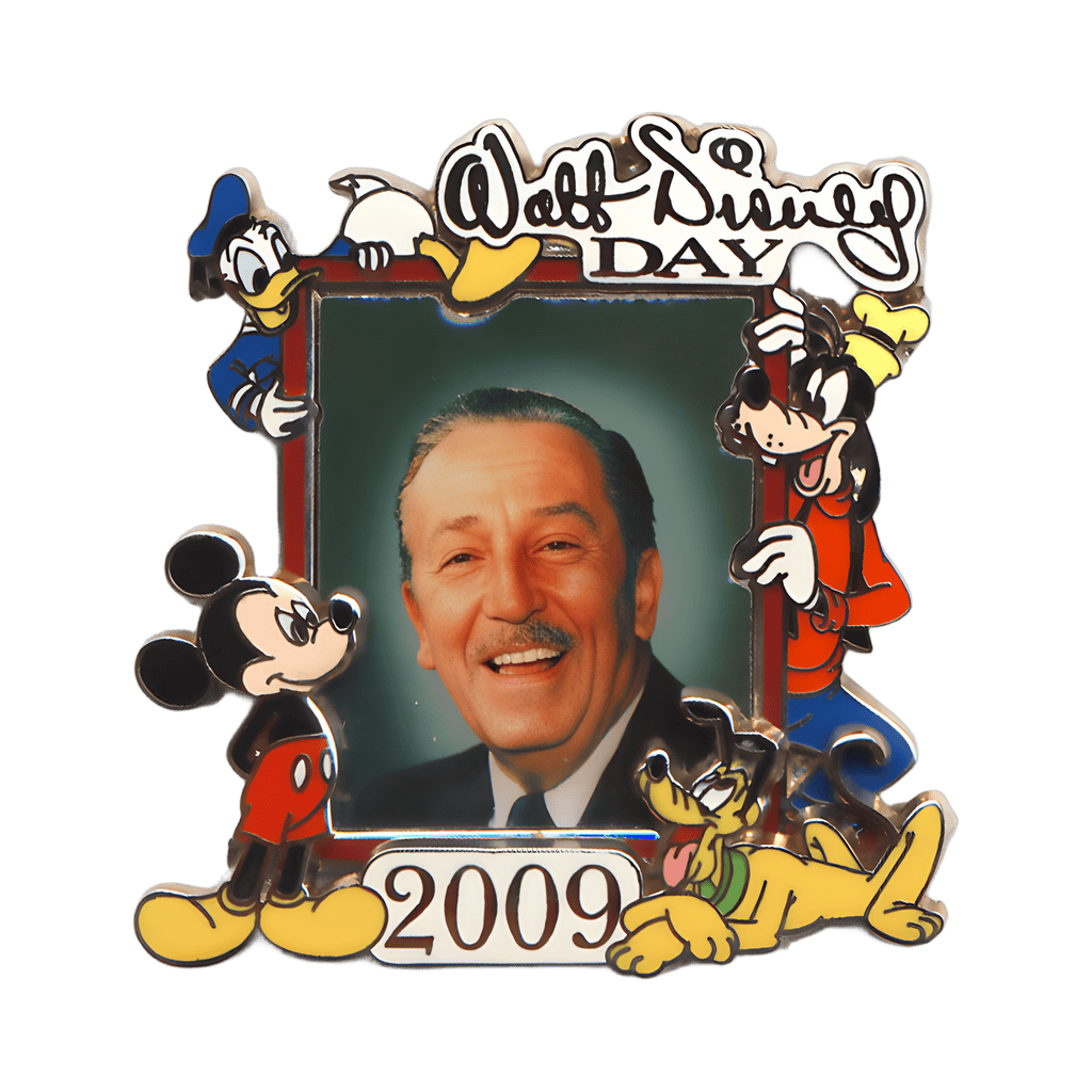 Mickey, Donald, Goofy, Pluto - 2009 Disney pin