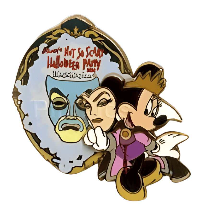 Minnie as Evil Queen & Mirror Disney pin
