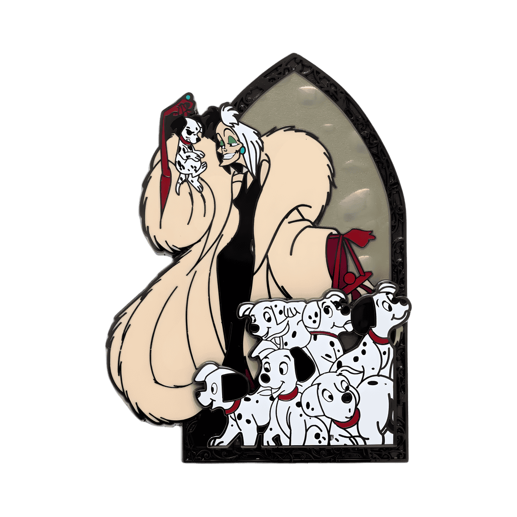 101 Dalmatians & Cruella Disney pin