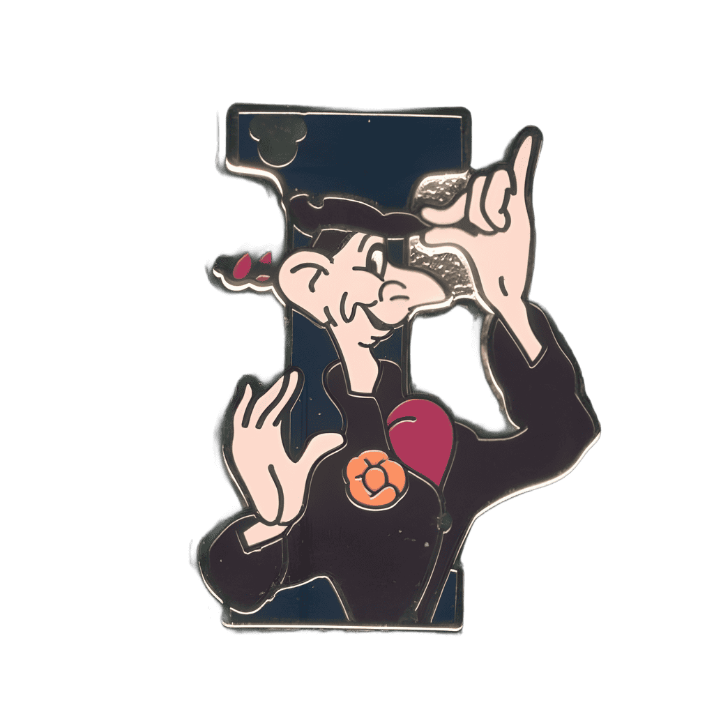 I for Ichabod Crane Disney pin