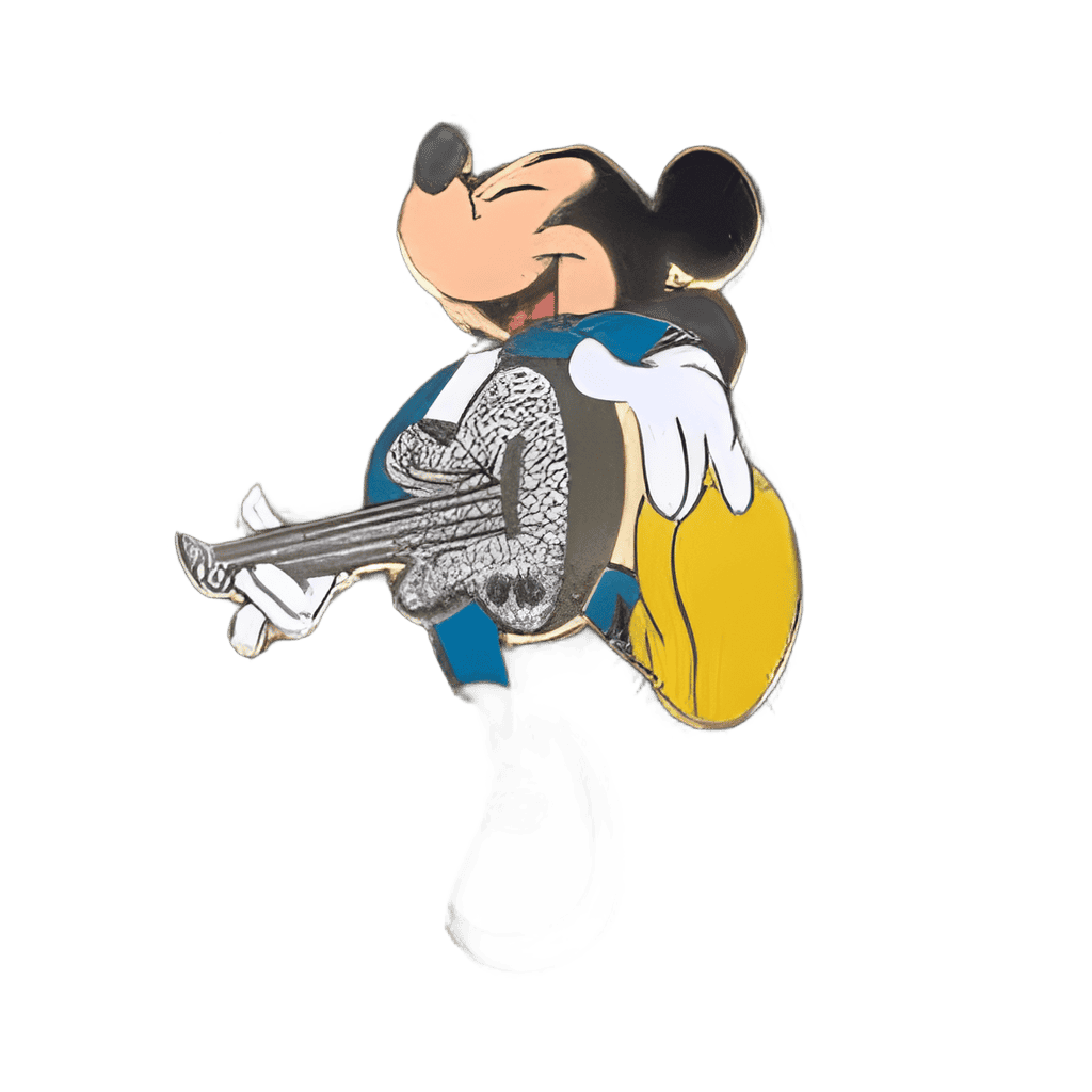 Mickey Mouse Playing Guitar Disney pin