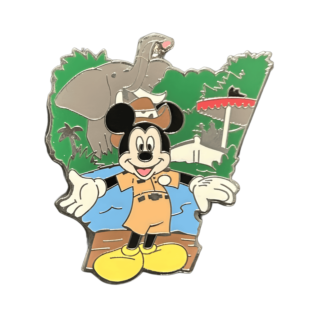 Mickey Mouse as Jungle Cruise Skipper Disney pin