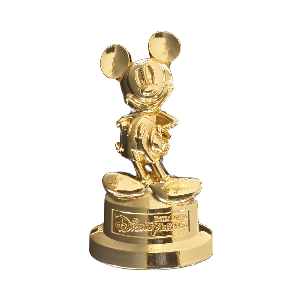 Golden Mickey Statue Disney pin