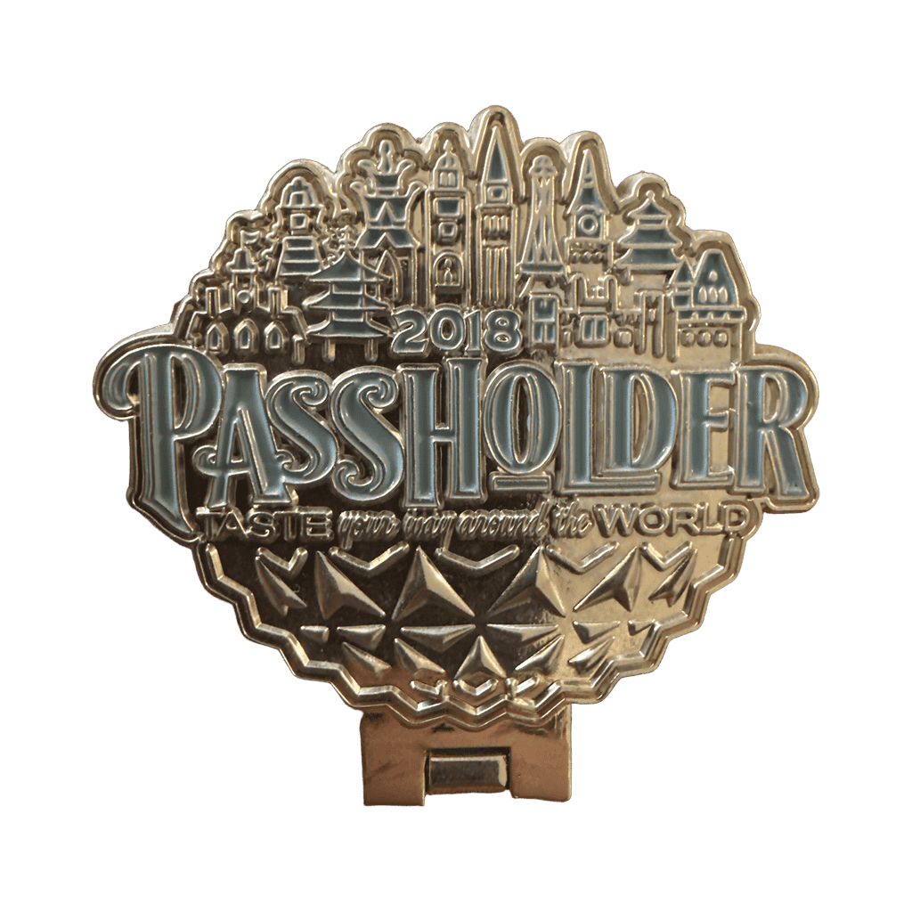 Food and Wine Passholder - 2018 Disney pin