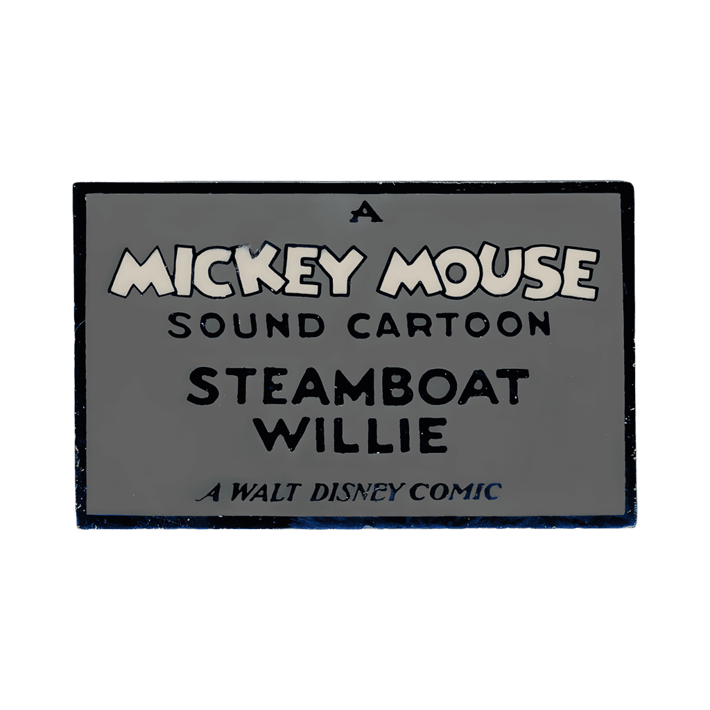 #1 - Steamboat Willie - Title Pin Disney pin