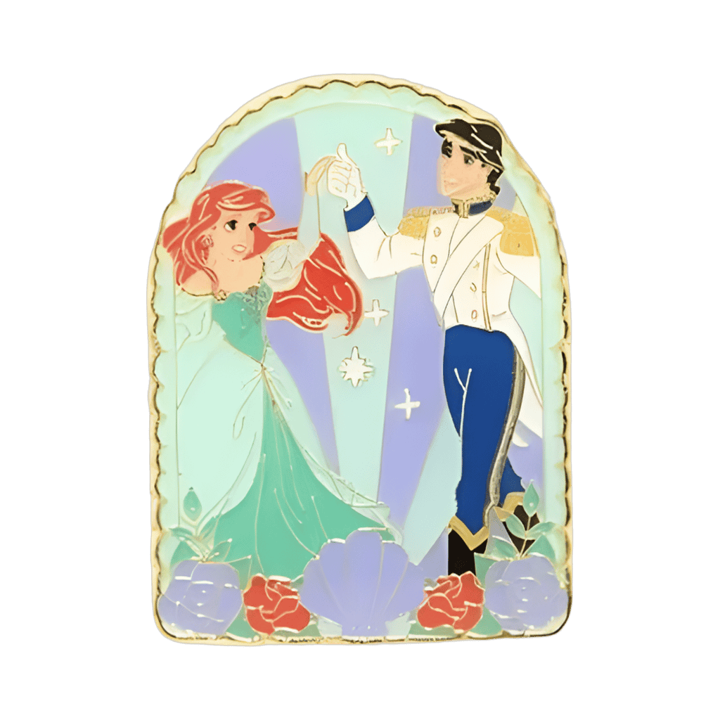 Ariel and Prince Eric Disney pin