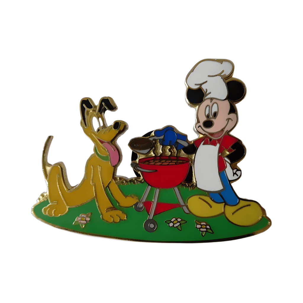 Mickey Mouse & Pluto Disney pin
