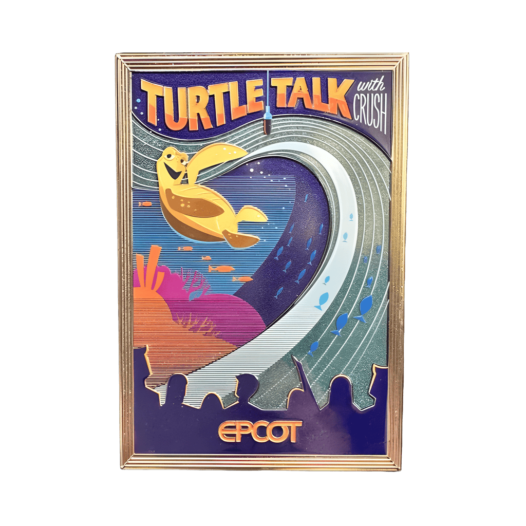 Turtle Talk with Crush Disney pin