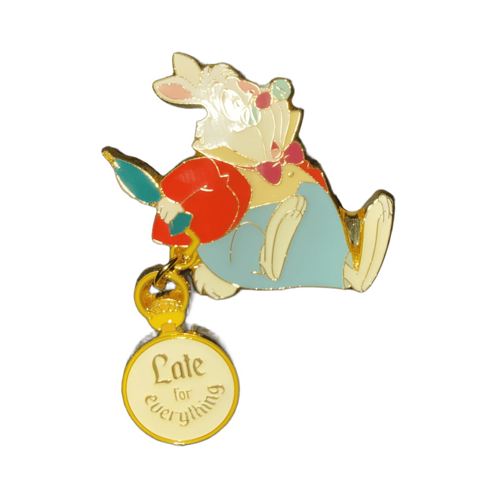 White Rabbit-Alice in Wonderland Disney pin