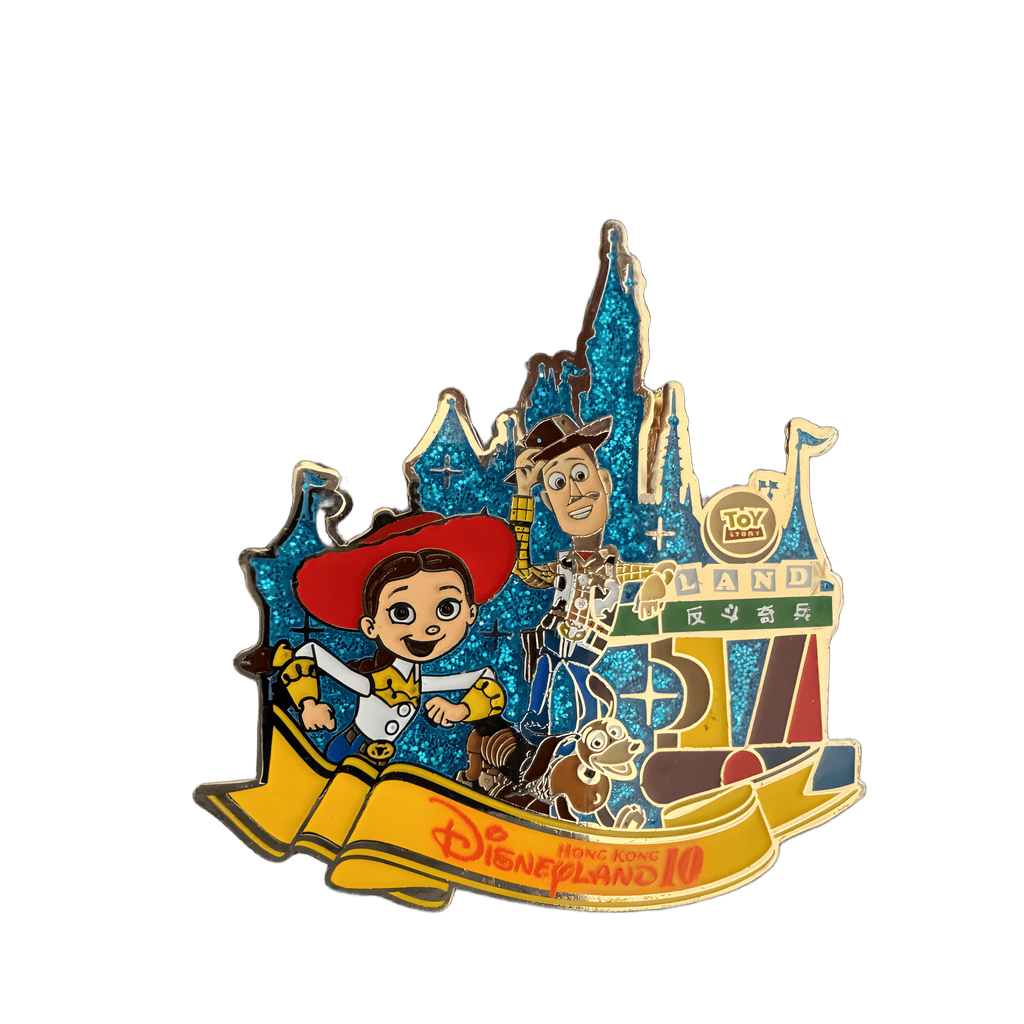 Happily Ever After Collection - Woody, Jesse, and Slinky Dog - Toy Story Land Disney pin