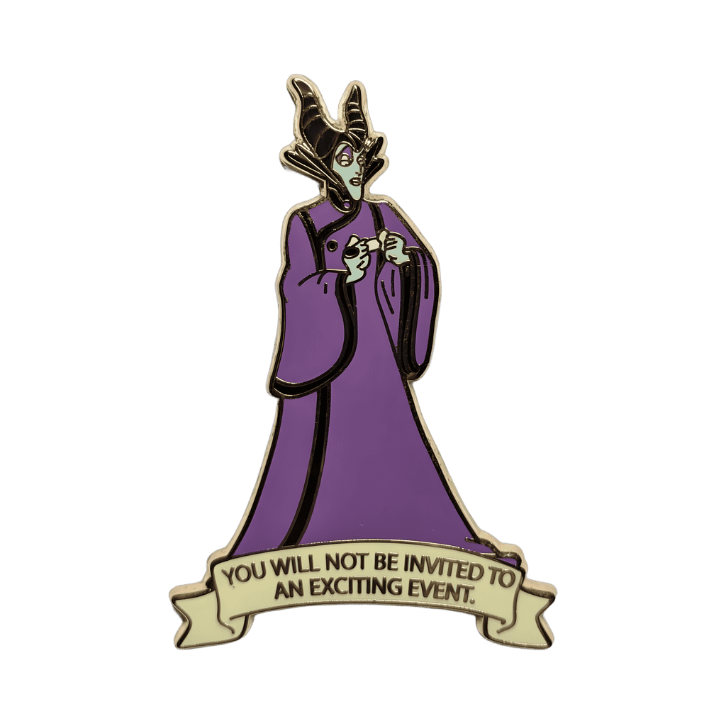 Maleficent Disney pin