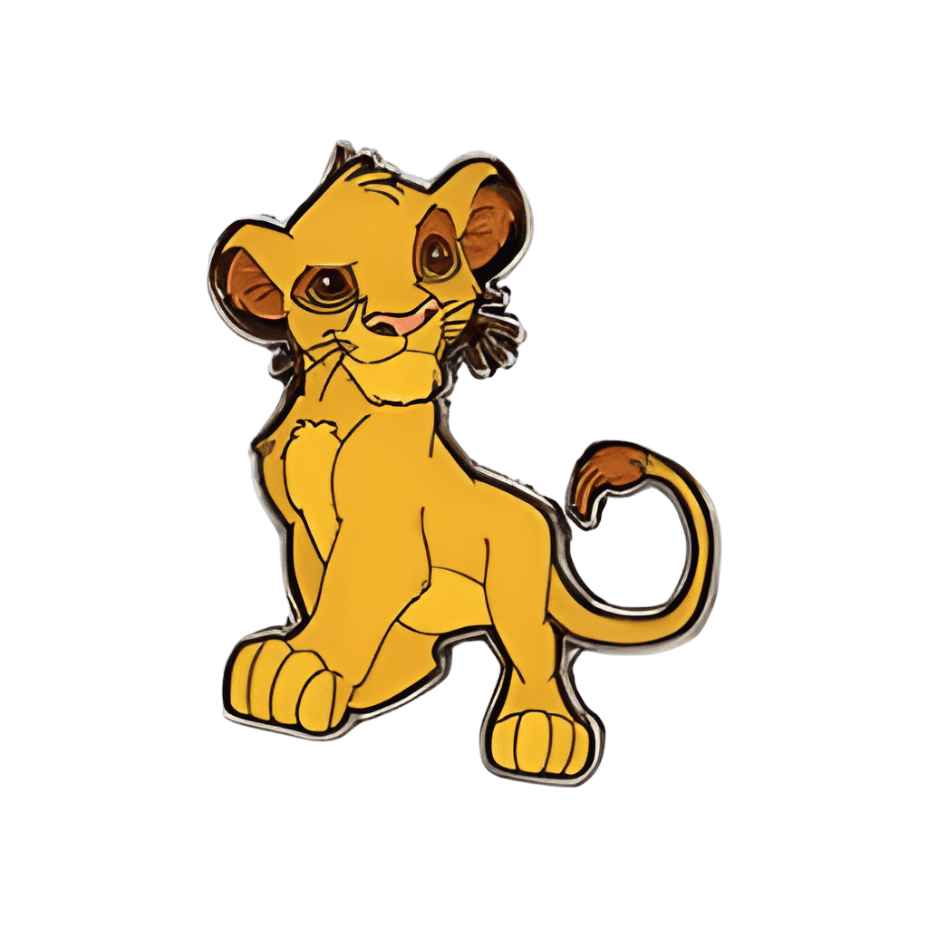 Young Simba Disney pin