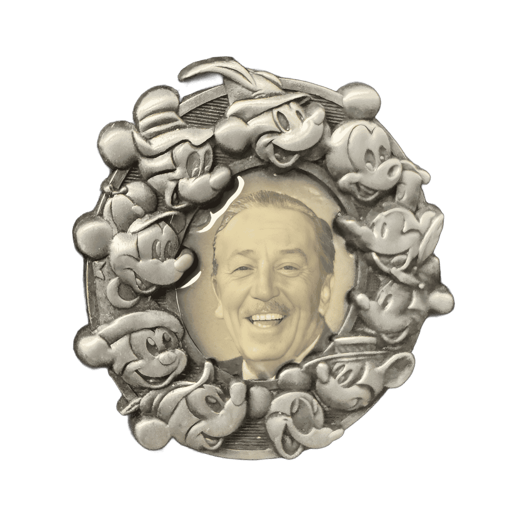 Mickey Through the Years Sculpted Frame Portrait Disney pin