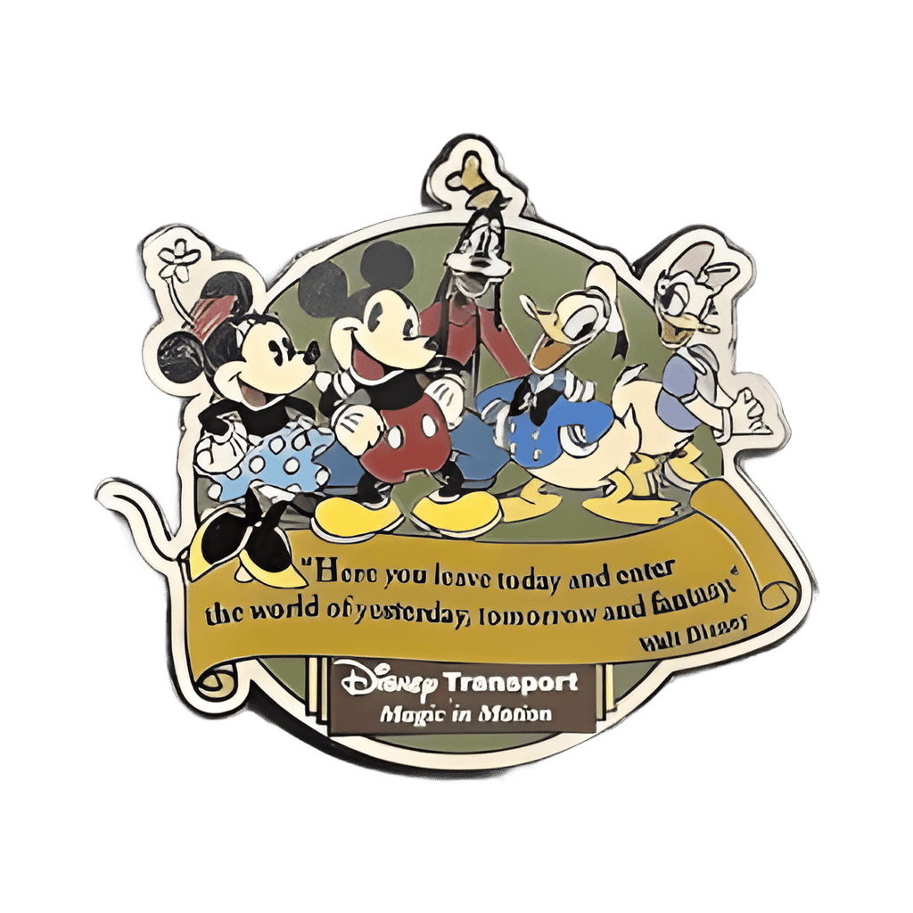 Disney Transport Magic in Motion Disney pin
